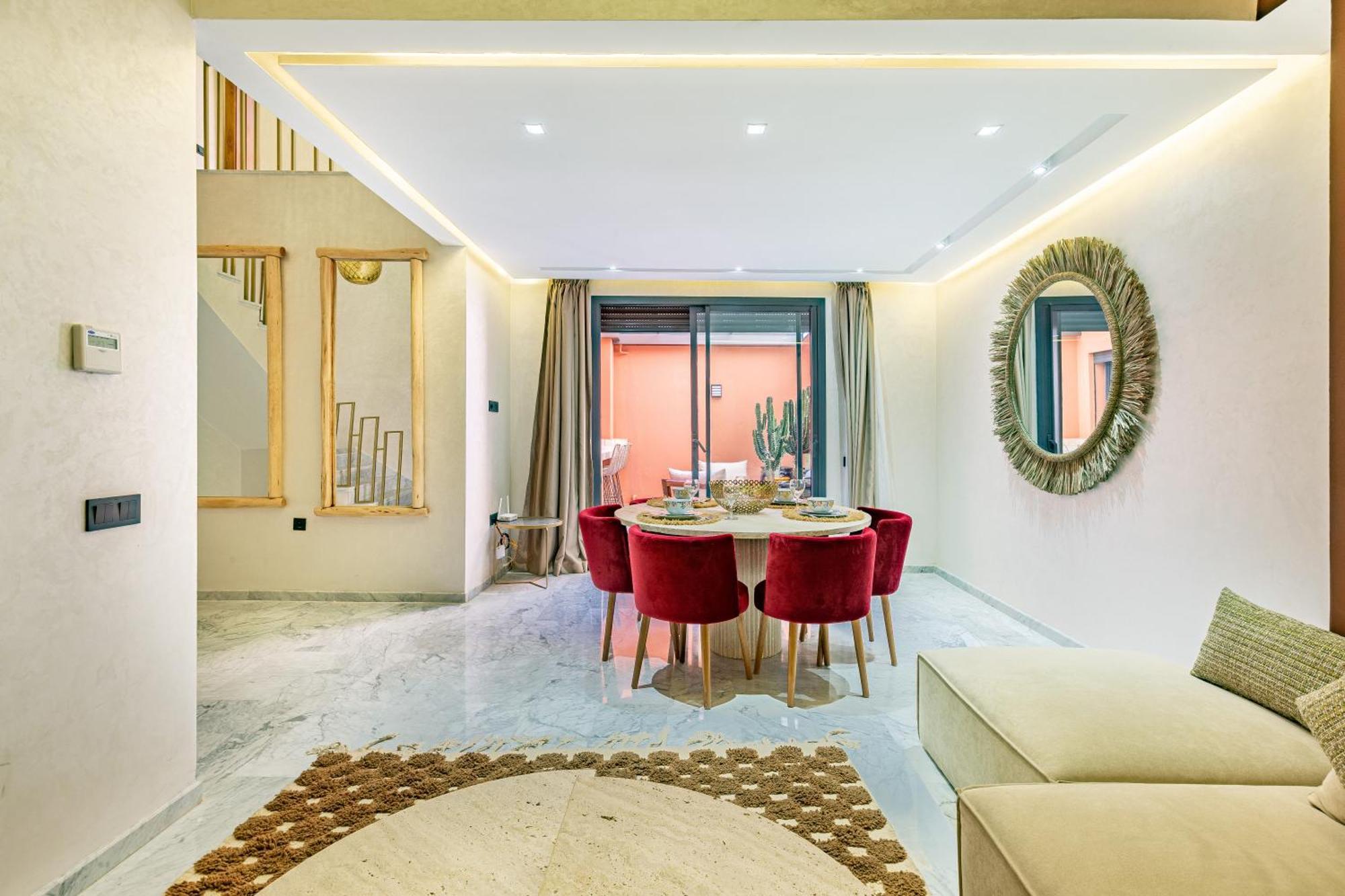 Duplex Luxury And Comfort In Heart Of Gueliz Apartamento Marrakesh